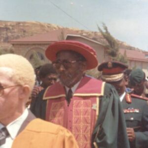 Moshoeshoe II of Lesotho