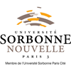 New Sorbonne University – Paris III Logo