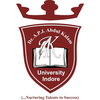 Dr. A.P.J Abdul Kalam University Logo