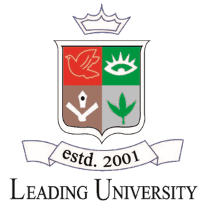 Leading University logo