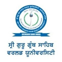 Sri Guru Granth Sahib World University logo